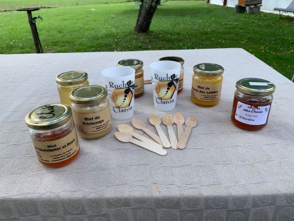 miel des landes rucher de claron bougue