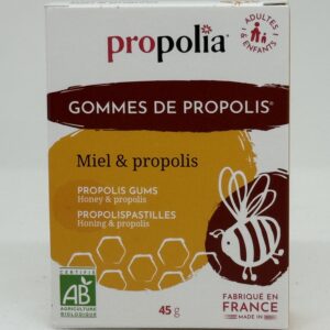 Gommes de Propolis Bio Miel et Propolis Nature
